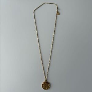 Cloverpost Gold Coin Necklace